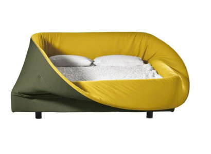 Schlafzimmer Bett Designer Möbel neu Luxus Material Holz